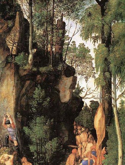 Albrecht Durer The Martyrdom of the Ten Thousand oil painting picture